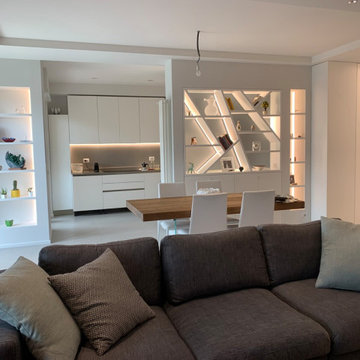 Progetto appartamento a Roma rig. A.B