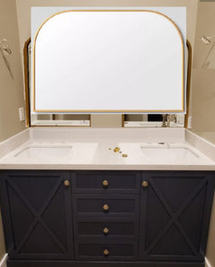 Do my mirrors look okay not centered over the sinks?