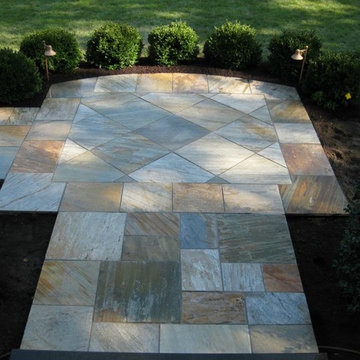 Warwick: Formal Heated Stone Landing and Walkway