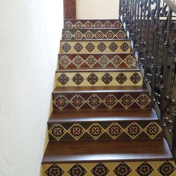 Spanish Tile Staircase