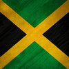 "Jamaica Textured Flag" Outdoor Pillow 16"x16"