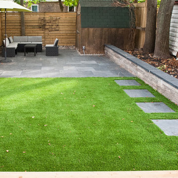 Leslieville Backyard Living Space
