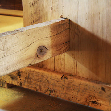 Trestle Tables made from Reclaimed Wood