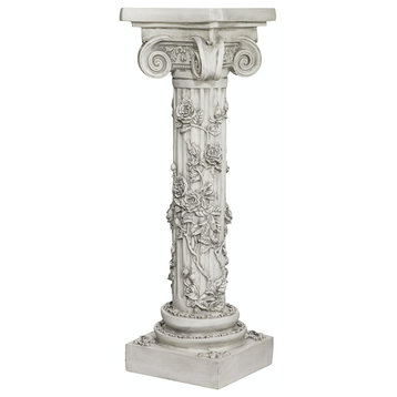 Rose Garland Sculptural Pedestal