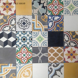 In Stock Cement Tile - 床＆壁タイル