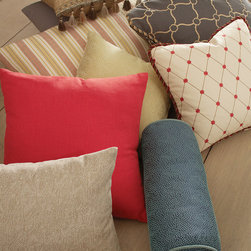 Essential Beginnings ~ Soft Window Coverings - Decorative Pillows