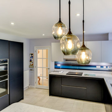 Reworked Bauformat Kitchen in Findon Village, West Sussex