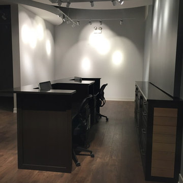 Reception desk- Closet Works Showroom