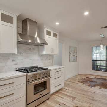 Austin Modern Home - Hand Scraped Natural Hickory
