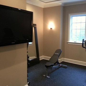 TV in Home Gym