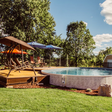 Hudson, WI Semi-In Ground Pool