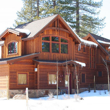 Mountain Custom Home on Golf Course Rear