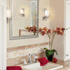 Kichler 5077 Hendrik 2 Light 15"W Vanity Light Bathroom Fixture - Chrome