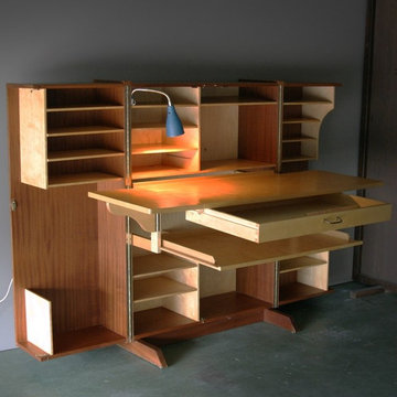 Multifunktionaler Schreibtisch von Mummenthaler und Meier, 1940er