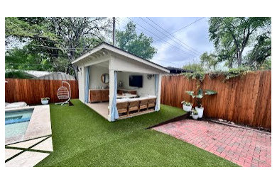 Example of a minimalist shed design in Austin