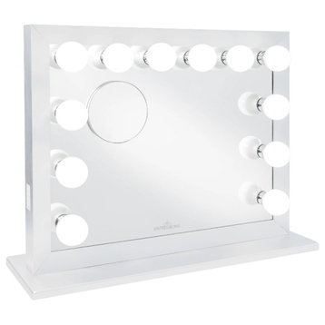 Starlight Plus Vanity Mirror, White, Non-Bluetooth