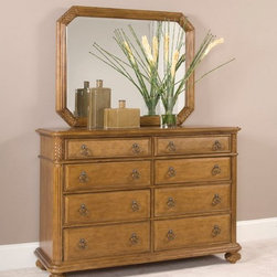 American Drew 079-050 Grand Isle Landscape Mirror - Makeup Mirrors