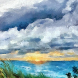 Lake Michigan Sunset - Artwork