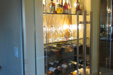 Inspiration for a wine cellar remodel in Phoenix