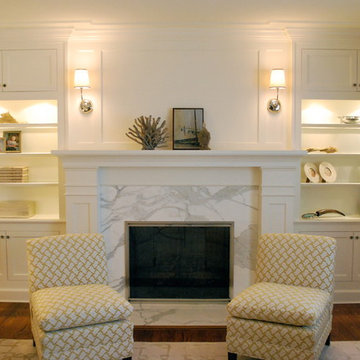 Pale with pop Living Room