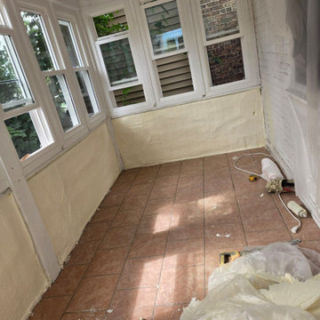 Sunroom Spray Foam Insulation Upgrade