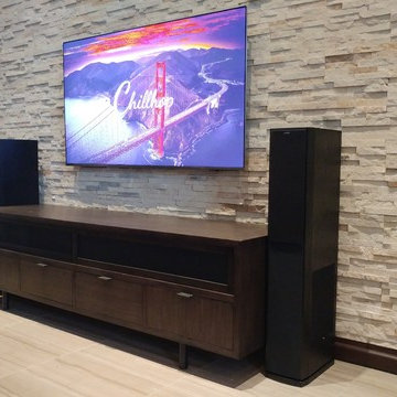 Floor-Standing Speaker Install