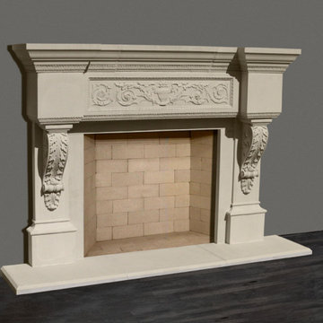French Fireplace Mantel Styles