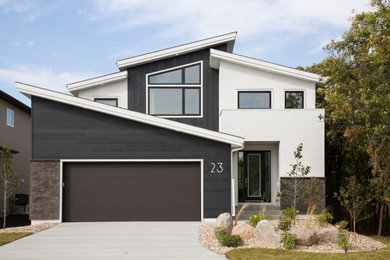 Contemporary exterior home idea in Other