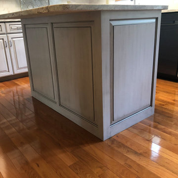 Reynoldsburg Ohio Kitchen Cabinet Refacing Remodeling Project