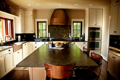 Transitional kitchen photo in Other
