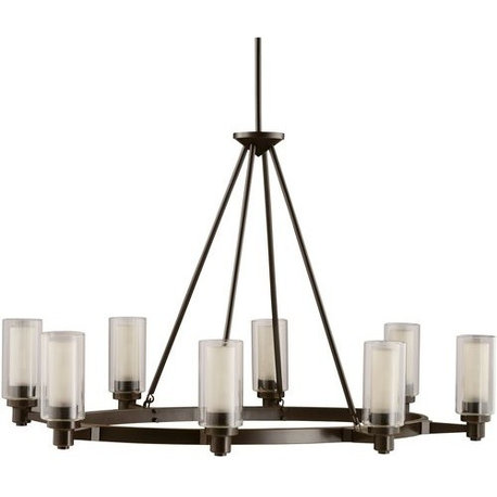 Kichler 2345 Circolo 8 Light 36"W Chandelier - Olde Bronze