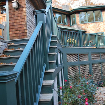 Refinishing Garage Doors & Railing System
