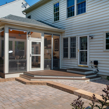 Hybrid Eze-Breeze Sunroom with Infrared Heaters