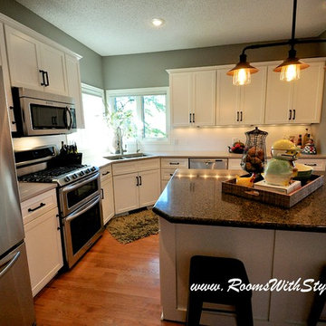Kitchen Remodel - ReFacing Kitchen Cabinets
