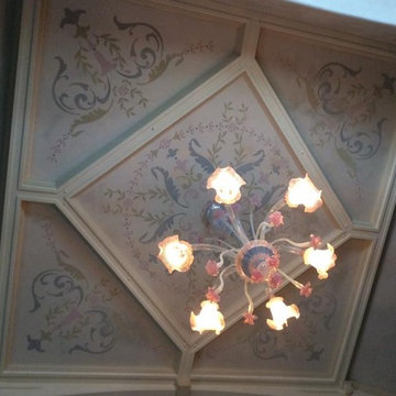 Decorative Ceiling - Ornamental Coffered Foyer Peak