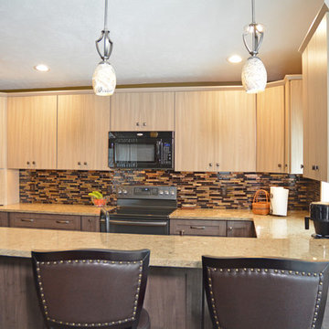 Two-Toned Kitchen in Holt, MI