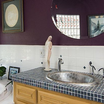 Colorful Accessible Bathroom