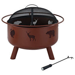 Rustic Fire Pits by Crosley Furniture