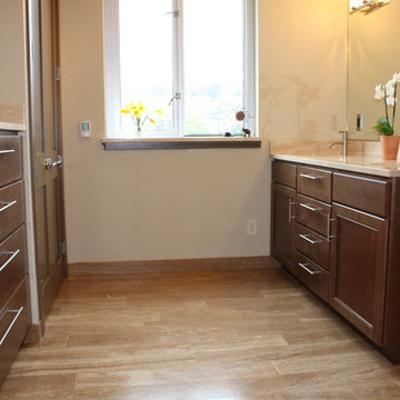 Northwest Style Master Bath and Closet Remodel Seattle, WA