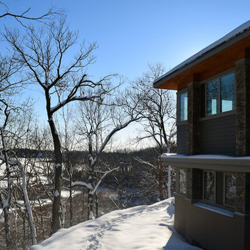 Southeast corner, view to the Lake