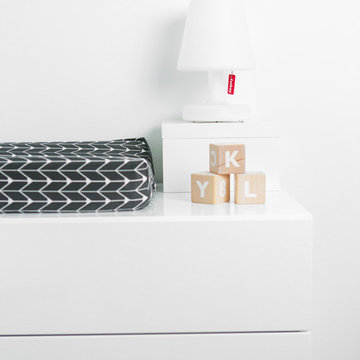 Modern Nursery Changing Table