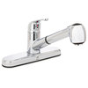Belanger B1812-50 Single Handle Pull-Out Kitchen Faucet, Polished Chrome