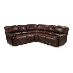 Newburg 3 Piece Reclining Sectional - Sectional Sofas
