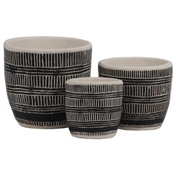 Farmhouse Outdoor Pots And Planters by Urban Trends Collection