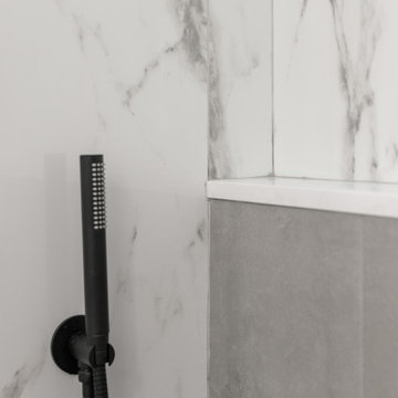 East 22nd street bathroom water damage restoration