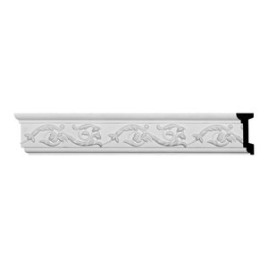 4 3//8H x 3//4P x 94 1//2L Versailles Chair Rail