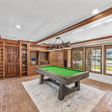 Santa Ana Game Room Remodel – Custom Woodwork and Entertainment Space