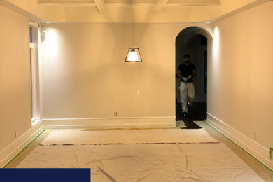 Example of an arts and crafts home design design in Ottawa