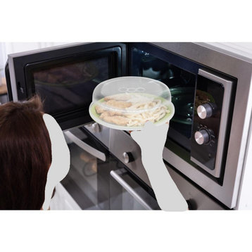 YBM Home Microwave Splatter Cover, Dishwasher Safe, 11.75 Inches, 33-1172vc, 6