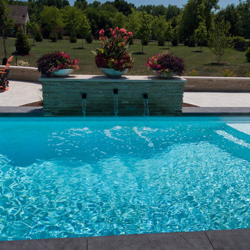 Pools with Water Features